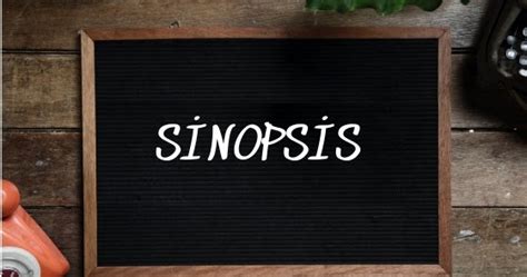Senaryoda her şey var zaten diye düşünüyor. Sinopsis (Taslak Öykü)