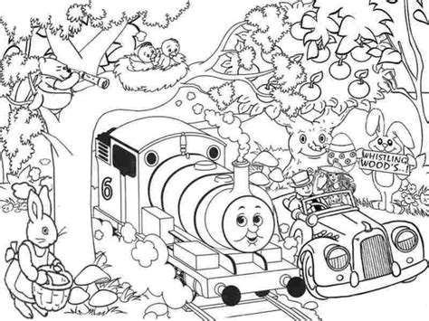 Thomas coloring pages coloring rocks train coloring pages. Easter Thomas Train Coloring Pages Printable Kindergarten ...