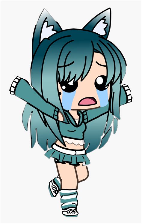 Cry Funny Running Ocean Gachalife Awua Freetoedit Gacha Life