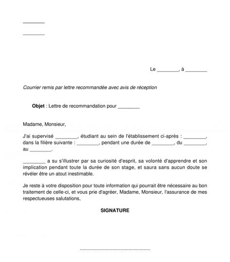 exemple lettre de renouvellement de contrat assistant d'education