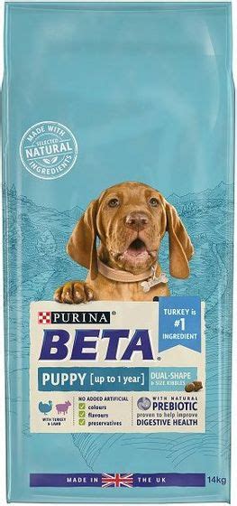 Small breeds are considered adults at about 9 to 12 months of. Beta Puppy | Nutritional Rating 60%