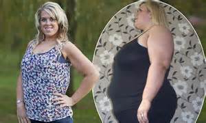 Mother 27 Who Weighed 25 Stone Is Shamed Into Losing Half Her Body