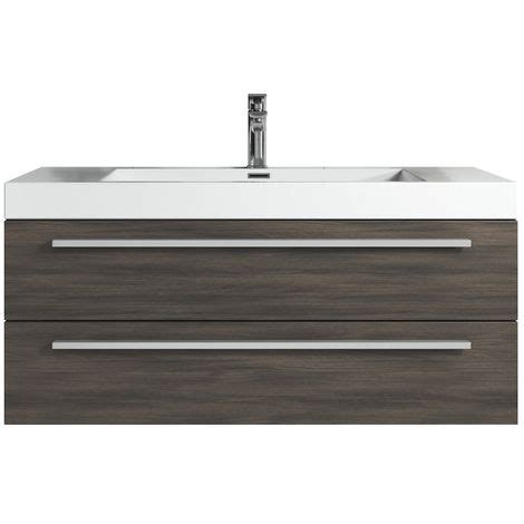 Badezimmer Badmöbel Set Rome 100cm eiche dunkel ...