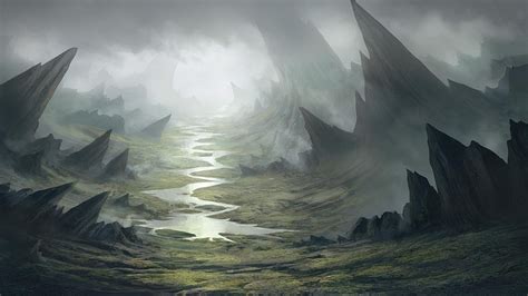New Tutorial Painting A Fantasy Environment In Photoshop With Jonas De