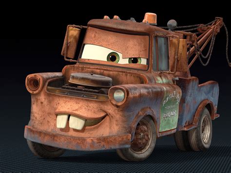 Free Wallpapers Of Mater Tow Truck From The Movie Cars