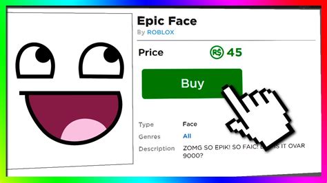 Easy robux today wants to make it easier for you to have fun on roblox. how did people get EPIC FACE on roblox for FREE? - YouTube