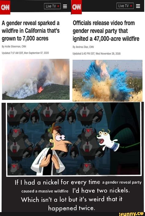 An A Gender Reveal Sparked A Wildfire In California Thats Grown To