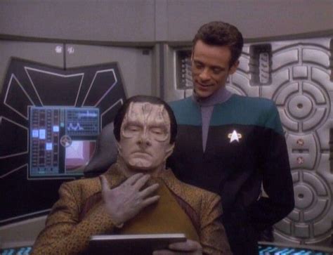 Andrew Robinson And Alexander Siddig As Elim Garak And Dr Julian Bashir In Star Trek Deep Space