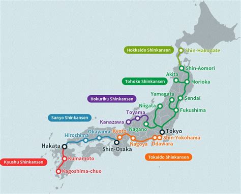 Bullet Train Japan Map Transpress Nz Japans Shinkansen High Speed