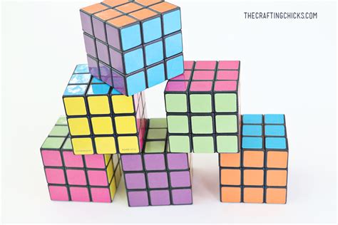 Learning one of these brilliant patterns is sure to impress any audience you may have.if you. Rubix Cube Valentine Printables - The Crafting Chicks
