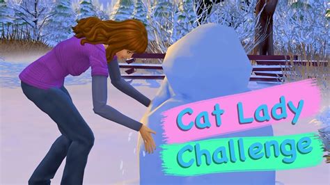Snowpals ⛄️sims 4 Cat Lady Challenge 26 Sims Adventures Youtube