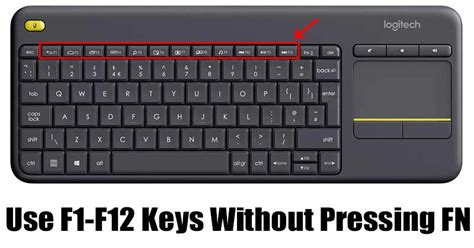 How To Use The Function Keys Without Pressing Fn Key On Windows