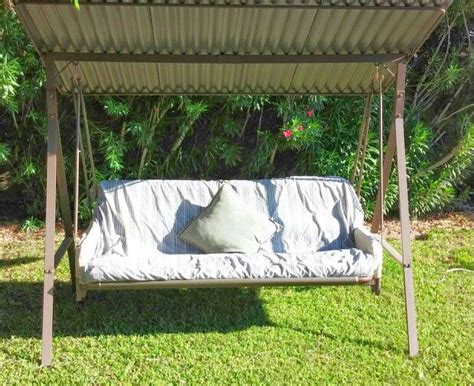 Our patio swing cover recommendation. Hard cover patio swing! | Patio swing, Outdoor bed, Porch ...