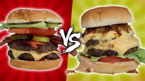 I have a five guys across the street from my place, but unfortunately it is in an area with a bunch of burger joints that are way better (hubcap grill, burger nation, pop top burgers, tookies, stomp's). IN-N-OUT VS FIVE GUYS - HOMEMADE - YouTube