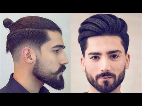 Apply hair styling paste or gel & just comb back. New Stylish Hairstyles For Men 2020 | Trendy Haircuts for ...