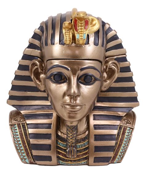 Ebros 55 Tall Ancient Egypt King Tut Pharaoh Bust With Royal Nemes