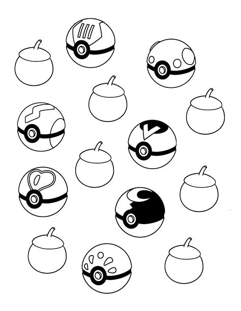 Printable Pokemon Balls Printable Blank World