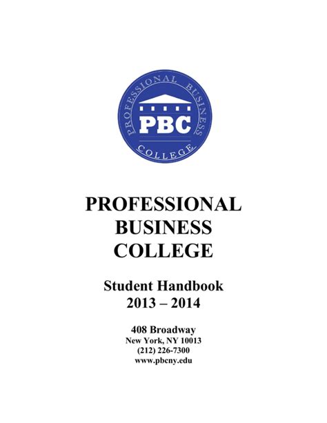 Student Services Professional Business College