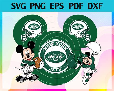New York Jets Svg, Jets Svg, Jets Disney Mickey Svg, Jets Logo Svg, Mi - NEWCHIC DIGITAL