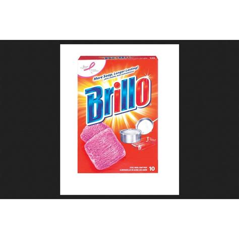 Brillo Steel Wool Soap Pads 10 Ct Pack Of 12