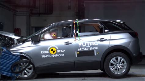 Vidéo Cinq étoiles Pour Le Crash Test Des Peugeot 3008 Et Renault Scenic