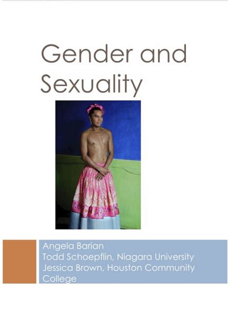 gender and sexuality a sociology experiment a sociology experiment