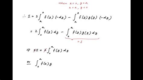 show that integral{f x g x } between limits 0 to a is equal to integral{f x } between limits 0