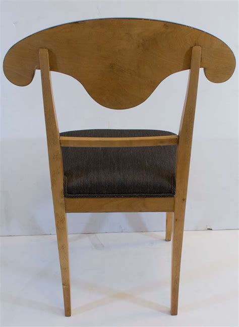 Free shipping on orders over $35. Birch Hand-Carved and Ebonized Biedermeier Dining Chairs ...