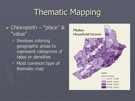 Thematic Map I Definition And Types Of Thematic Map I