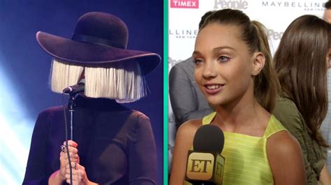 Maddie Ziegler Absolutely Raves About Sia We Became Instant Best