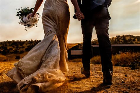 Bride And Groom Walking Away Photo By Chrisman Studios