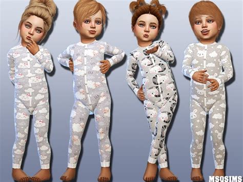 Msq Sims Toddler Body Collection 01 Sims 4 Downloads