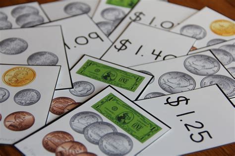 A Fun And Easy Money Game To Teach Kids To Count Coins To 200