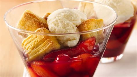 Eating plain old pillsbury biscuits out of the can can get boring, so try some of these sweet and savory recipes to repurpose that buttery goodness. Cherry-Peach Biscuit Cobbler Recipe - Pillsbury.com