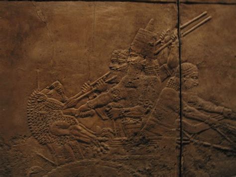 Assyrian Royal Lion Hunt The Royal Palace Of A King Who Pr Flickr