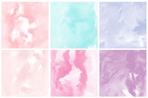 Pastel Watercolor Papers By Clipheartcreations Thehungryjpeg