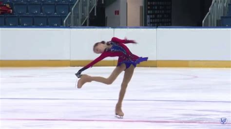 Figure Skating Young Biellmann Spin Princesses Season 20182019
