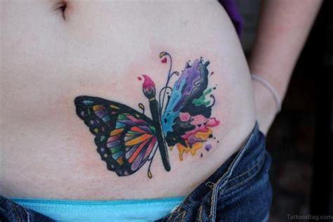 50 Cute Butterfly Tattoos On Waist Tattoo Designs