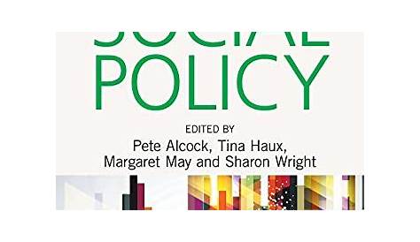 social policy for effective practice 5th edition pdf