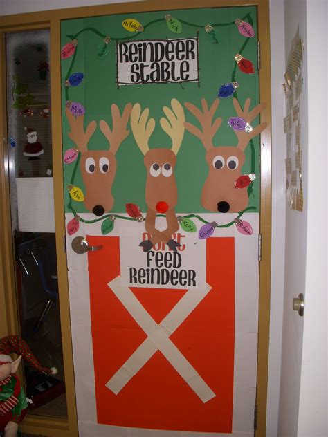 Creative Christmas Classroom Door Decorations Pin By Mackenzie Leach