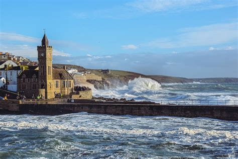Storm Watching In Cornwall