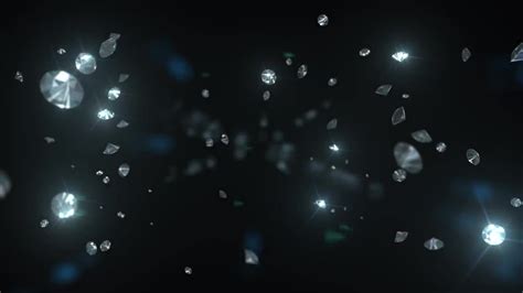 Diamonds Floating Loop Stock Motion Graphics Motion Array
