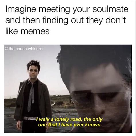 Then Finding Out They Dont Like Memes Imagine Meeting Your Soulmate