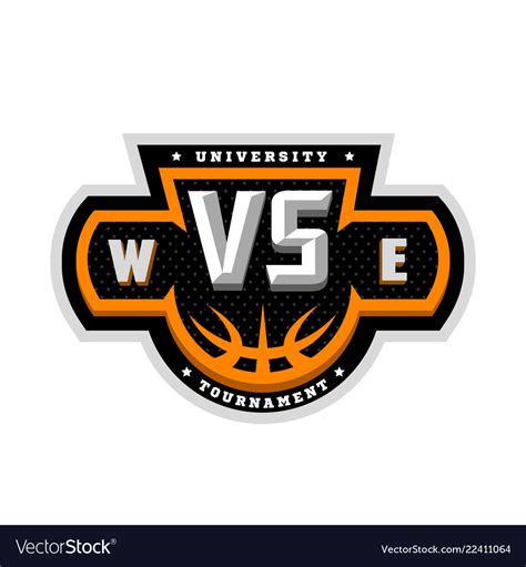Nonton bola online gratis semakin gampang dengan hadirnya tvbersama! Basketball vs sports logo emblem Royalty Free Vector Image