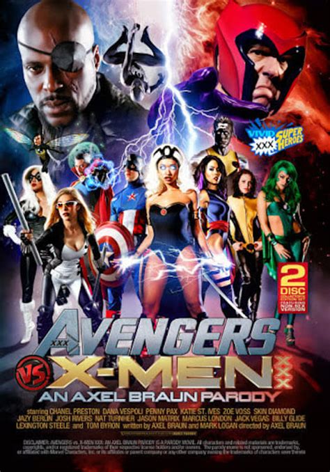 Avengers Vs X Men Xxx An Axel Braun Parody Posters The