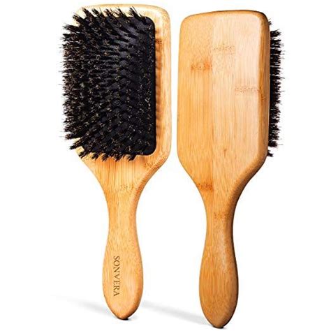 Shop for bristle brushes in hair brushes. Natural Boar Bristle Hair Brush Men Women Kids | Boar ...