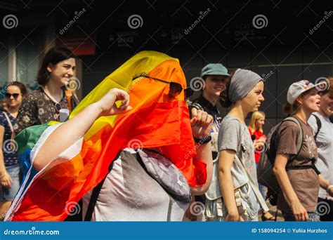 kiev ukraine 06 23 2019 lgbt parade march of equality for the rights of gays lesbians