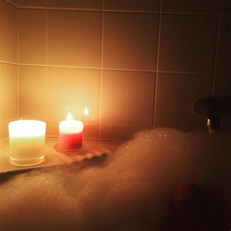 hoping a bubble bath and candles soothes my headache and m… flickr