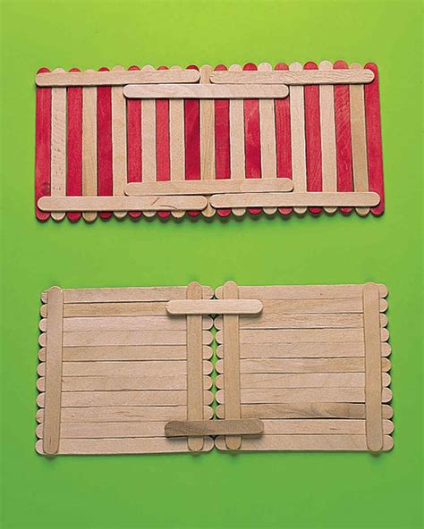 Sign up for free today! Popsicle Stick House | Martha Stewart