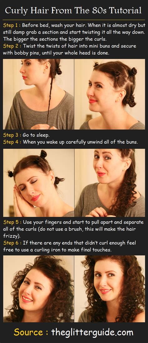 I love slash hate when. Curly Hair From The 80s Tutorial | Pinterest Tutorials